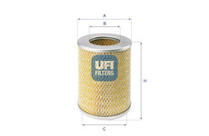 Vzduchový filtr UFI 27.140.00