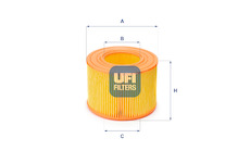 Vzduchový filtr UFI 27.149.00