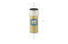 Vzduchový filtr UFI 27.437.00
