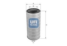 Vzduchový filtr UFI 27.977.00