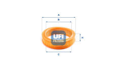 Vzduchový filtr UFI 27.728.00