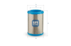 Vzduchový filtr UFI 27.736.00