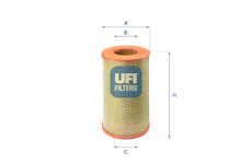 Vzduchový filtr UFI 27.800.00