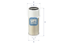 Vzduchový filtr UFI 27.924.00
