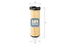 Vzduchový filtr UFI 27.A51.00