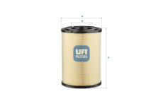 Vzduchový filtr UFI 27.B10.00