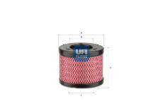 Vzduchový filtr UFI 27.E50.00