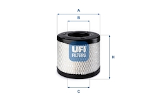 Vzduchový filtr UFI 27.E50.00