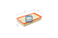 Vzduchový filtr UFI 30.087.00