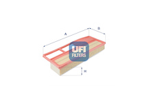 Vzduchový filtr UFI 30.265.00