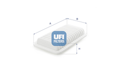 Vzduchový filtr UFI 30.289.00
