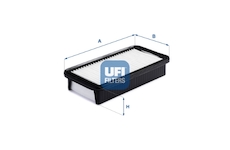 Vzduchový filtr UFI 30.363.00