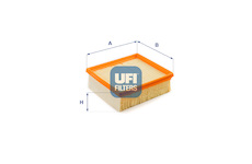 Vzduchový filtr UFI 30.393.00