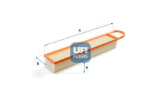 Vzduchový filtr UFI 30.400.00