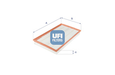 Vzduchový filtr UFI 30.658.00