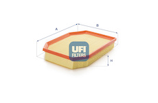 Vzduchový filtr UFI 30.776.00