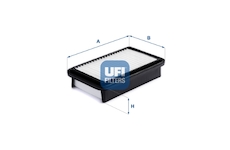 Vzduchový filtr UFI 30.A84.00