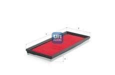 Vzduchový filtr UFI 30.B02.00