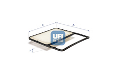 Vzduchový filtr UFI 30.B03.00