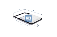 Vzduchový filtr UFI 30.B71.00