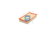 Vzduchový filtr UFI 30.C47.00