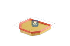 Vzduchový filtr UFI 30.F96.00