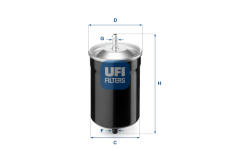 Palivový filter UFI 31.500.00