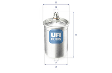 Palivový filtr UFI 31.505.00