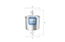 Palivový filtr UFI 31.514.00