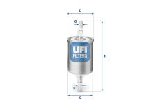 Palivový filter UFI 31.515.00