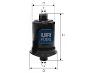 palivovy filtr UFI 31.556.00