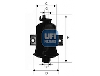 Palivový filtr UFI 31.560.00