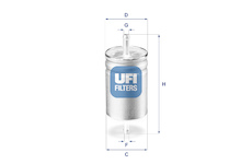 palivovy filtr UFI 31.611.00
