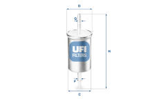 Palivový filtr UFI 31.769.00