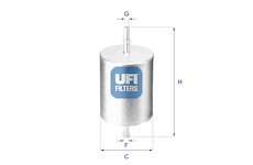 palivovy filtr UFI 31.817.00