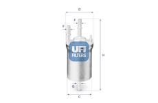 Palivový filtr UFI 31.833.00