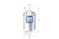 palivovy filtr UFI 31.841.00
