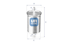 palivovy filtr UFI 31.923.00