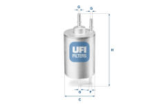 palivovy filtr UFI 31.958.00