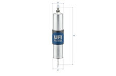 Palivový filtr UFI 31.A46.00