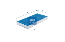 Filtr, vzduch v interiéru UFI 34.106.00