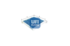 Filtr, vzduch v interiéru UFI 34.126.00