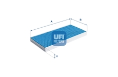 Filtr, vzduch v interiéru UFI 34.128.00