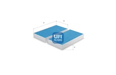 Filtr, vzduch v interiéru UFI 34.215.00