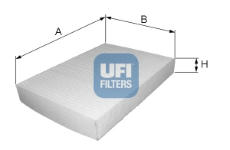 Filtr, vzduch v interiéru UFI 53.183.00