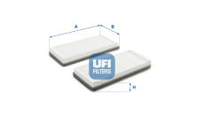 Filter vnútorného priestoru UFI 53.005.00