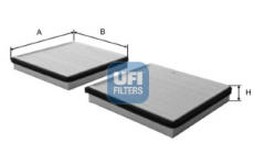 Filtr, vzduch v interiéru UFI 53.037.00