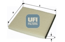 Filtr, vzduch v interiéru UFI 53.053.00