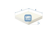 Filtr, vzduch v interiéru UFI 53.232.00