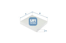 Filtr, vzduch v interiéru UFI 53.246.00